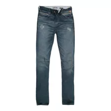 Calça Masculina Jeans Worker Pence No Joelho Khelf