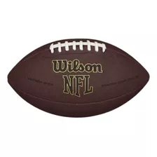 Bola Wilson Futebol Americano Nfl Super Grip Marrom Dourado