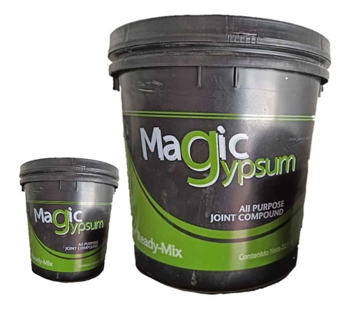 Pasta Profesional Mastique Dry Wall Magic Gypsum Cuñete 18