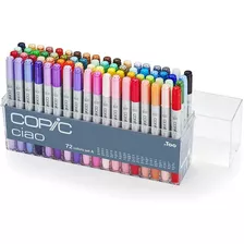 Juego 72 Marcadores De Colores Copic Marker Nivel Interme...