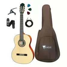 Violão Clássico Eagle Dh69 Stnt Acústico C/ Bag + Acessórios