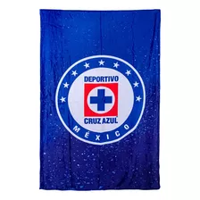 Frazada Suave Individual Cruz Azul Equipo Deportivo Mexicano