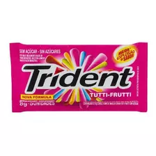 Chicle Trident C/21 Tutti Frutti