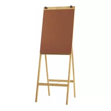 Cavalete Flip Chart Madeira 89x59cm - Prático