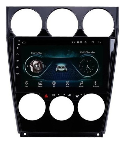 Android Carplay Mazda 6 2004-2009 Gps Wifi Bluetooth Radio Foto 3