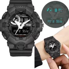 Relógio Masculino De Pulso Smael G-shock Militar Digital 