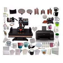 Kit Combo 8 En 1 Tlp 33x45 Plancha + Impresora +65 Extras