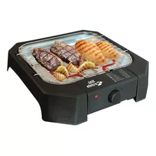 Churrasqueira Elétrica Super Grill Portátil 1200w Sem Óleo