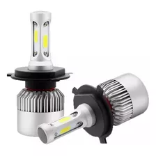 Bombillo Luces Led S2 H4 Alta Baja Carro El Par 6500k 18000l