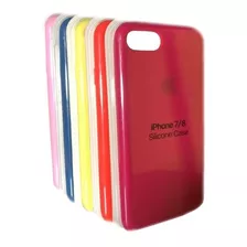 Carcasa Para iPhone 8/se2020/7 Colores Silicona