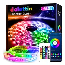 Dalattin Tira De Luces Led Rgb 5050 De 65.6 Pies, Luces Led 