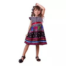 Vestido Para Blogueirinha Arraia Tiktok Elegante De Luxo