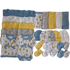 Pack 5 Ajuar De Bebe Talla 0/3