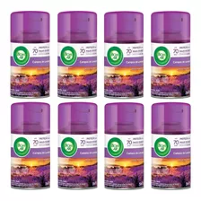 Kit 8 Bom Ar Automático Freshmatic Lavanda Refil 250ml