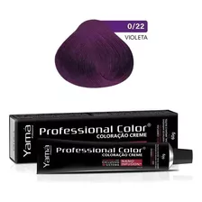  Coloração Yamá Professional Nano Infusion 60g Todas As Cores Tom 0/22 Mix Violeta