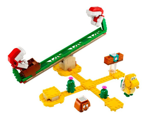 Blocos De Montar  Lego Super Mario Piranha Plant Power Slide Expansion Set 217 Peças  Em  Caixa
