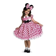 Disfraz Talla X Small(3t-4t) Para Niña De Minnie Mouse