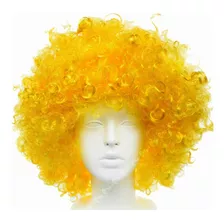 Peluca Afro Colores Fiesta Disfraz Party Halloween Cabello