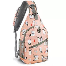 Zomake Bolso Bandolera Para Mujeres Y Hombres: Mochila Bando