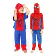 Disfraz Infantil Niño Hombre Araña Rojo Spiderman