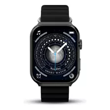 Smartwatch Reloj Inteligente Stf Kronos Prime Pantalla 1.96¨ Color De La Caja Negro Color De La Correa Negro Color Del Bisel Negro Diseño De La Correa Silicon