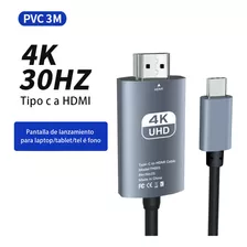 Cable De Fundición De Pantalla De 3 M Cable Adaptador Hd