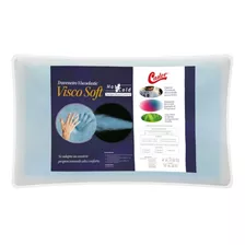 Travesseiro Castor Visco Soft New Hot & Cold 45x65x16cm