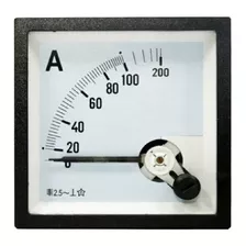 Amperimetro Medição Indireta 72x72mm 100a Lk-a72 100/5a