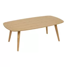 Mesa Ratona Marrón 1,20m Madera Mesita Rustica Moderna 