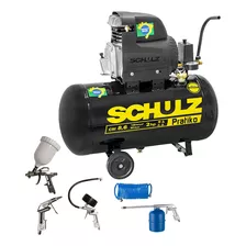 Motocompressor Schulz Csi 8,6 Pcm 50lt 2hp 220v + Kit Ace