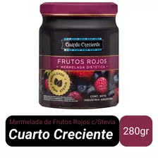 Mermelada Frutos Rojos Stevia Sin Tacc Cuarto Creciente 280g