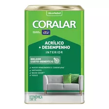 Tinta Acrílica Coralar Branco Neve 18lt Interior