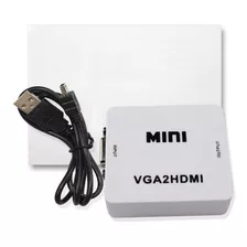 Convertidor / Adaptador Vga A Hdmi Con Audio