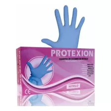 Guantes De Nitrilo Azul Talla L Caja X 100 Unidades