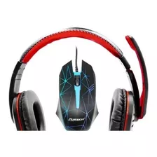 Combo Mouse Y Audifonos Gamer Fussion Kit-1001 End