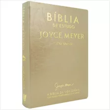 Bíblia De Estudo Joyce Meyer Letra Grande Dourada: Biblia Da Mulher Estudo Nvi, De Joyce Meyer. Série Devocional, Vol. Único. Editora Bello Publicações, Capa Mole, Edição 1ª Edição Em Português, 2022