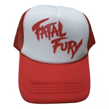 Gorra Trucker Estampada Fatal Fury - Terry Bogard