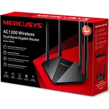 Router Wifi Mercusys Mr30g Ac1200 Dualb Fibra Óptica Gigabit