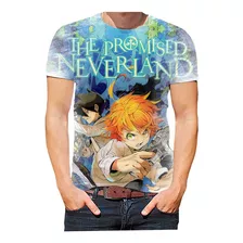 Camisa Camiseta The Promised Neverland Anime Mangá Série 04