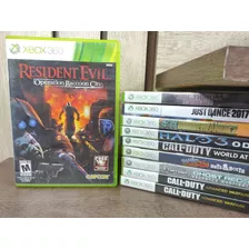 Jogo Resident Evil Operation R City Original Para Xbox 360