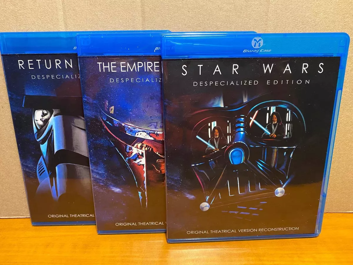 Star Wars Despecialized Editions En Bluray. 3 Películas!