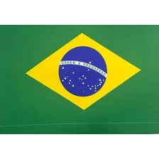 Bandeira Do Brasil 1,50 X 0,90 Metros - 100% Poliéster