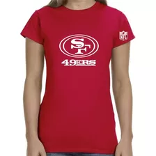 Playera Para Dama 49ers De San Francisco