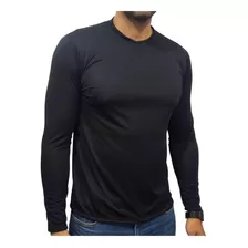 Playera Térmica De Microfibra Lisa 4 Colores