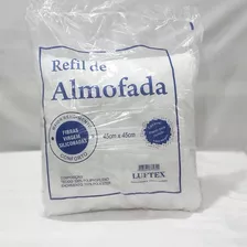 Enchimento Almofada Refil 45x45 Silicone Kit Com 2 Unidades 