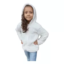 Casaco Infantil Menina Inverno Teddy Blusa De Frio Abrigo