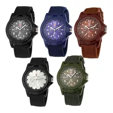 Relojes Hombre Lote De 5 Diferentes Modelos Tipo Militar