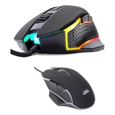 Mouse Gamer Usb Led Rgb 7 Botões 4800dpi Knup Kp- Mu006