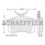 Repuesto Caliper Trasero Peugeot 307 2003-2010 Huante Ortiz