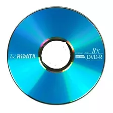 Disco Virgen Dvd-r Ridata De 8x 4.7gb Por 1 Unidad